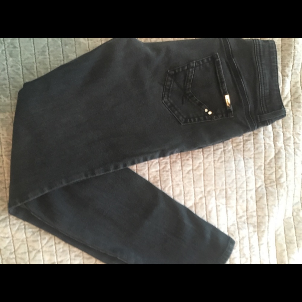 Chico’s faded black jeans 0 regular